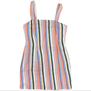 Forever 21 mini dress size small linen dress strap dress mini women’s dress